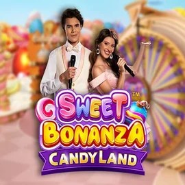 Sweet Bonanza Candy Land Live slot logo by Pragmatic Play at Spellwin Casino