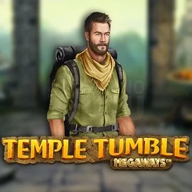Temple Tumble Megaways online game logo by Relax Gaming on spellwincasino.eu